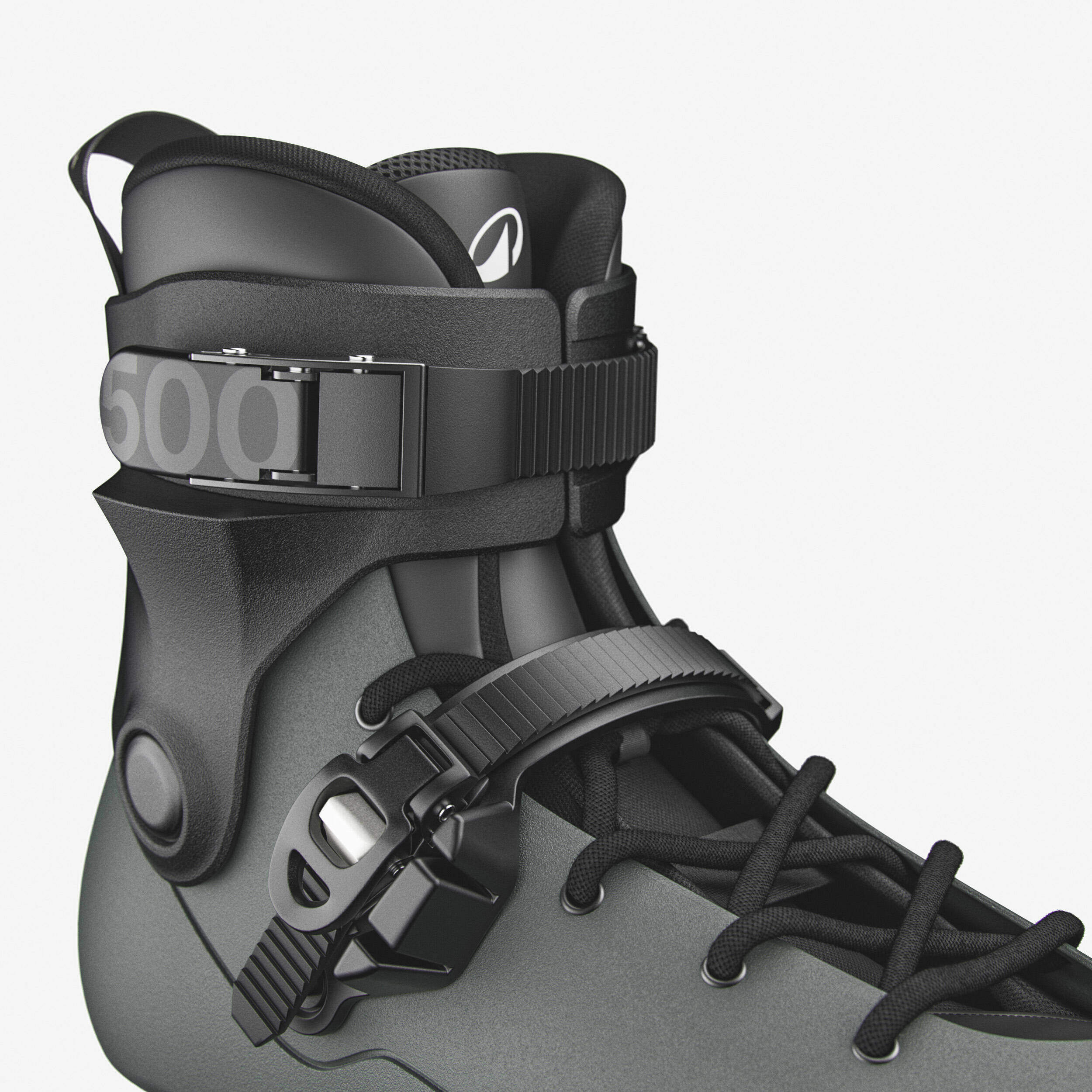 Inline skating FREESKATE Hardboot adult MF S 500 -  4