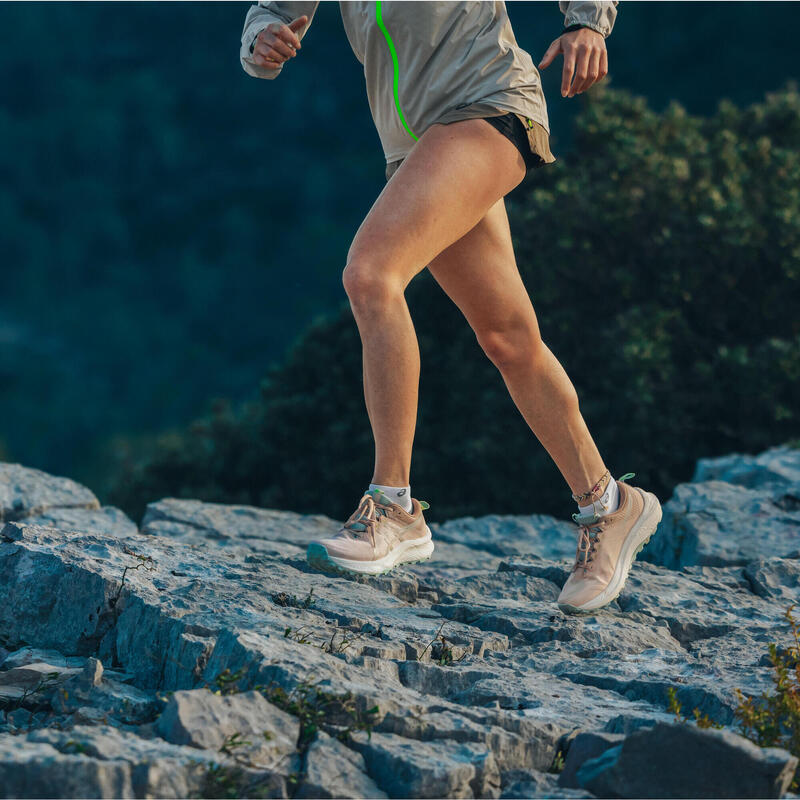 Încălțăminte de alergare Asics Trabuco Terra 3 Roz-Gri Damă