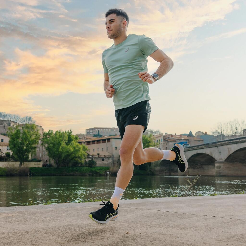 Ανδρικά Παπούτσια Τρεξίματος Asics Gel-roadmiles 3 - Μαύρο/Κίτρινο