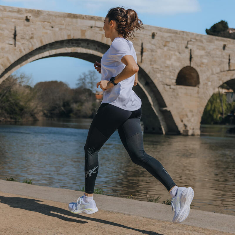 Încălțăminte de alergare asics - gel-stratus knit 4 - Mov-Galben