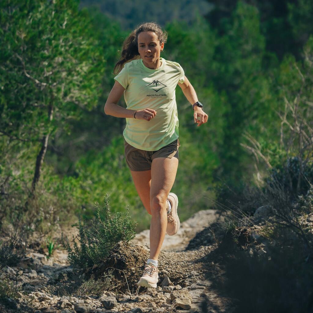 Asics Trabuco Terra 3 ženski tekaški copati - roza/sivi