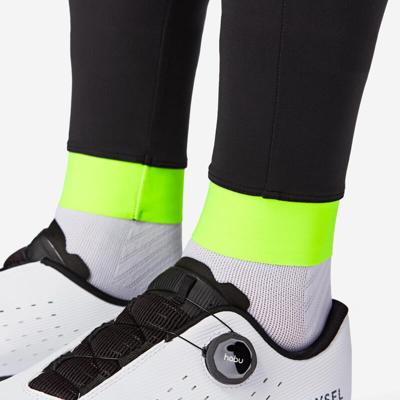 Zimní elastické cyklistické kalhoty se šlemi RC100