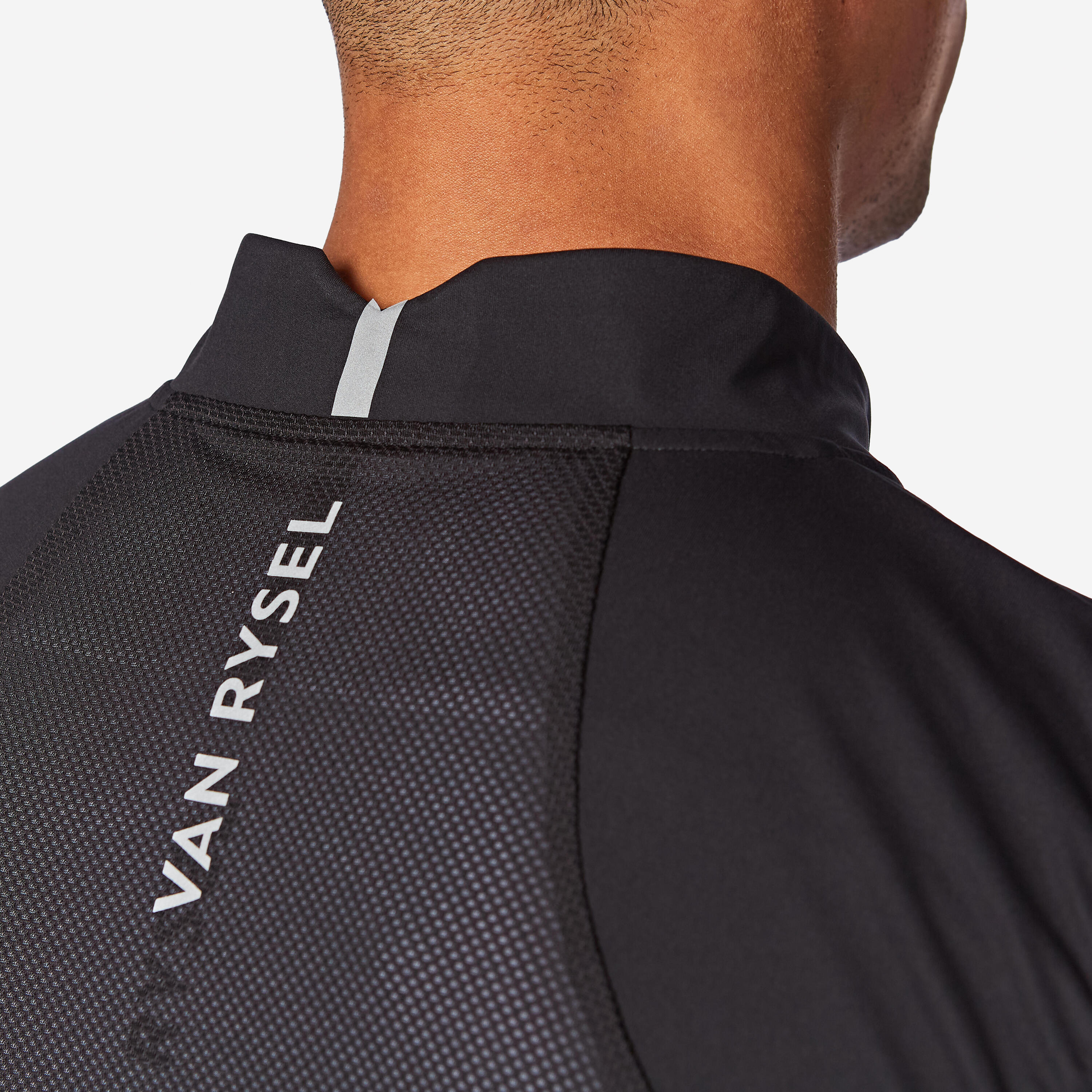 Men's Road Cycling Windproof Gilet - RCR - Black 5/6