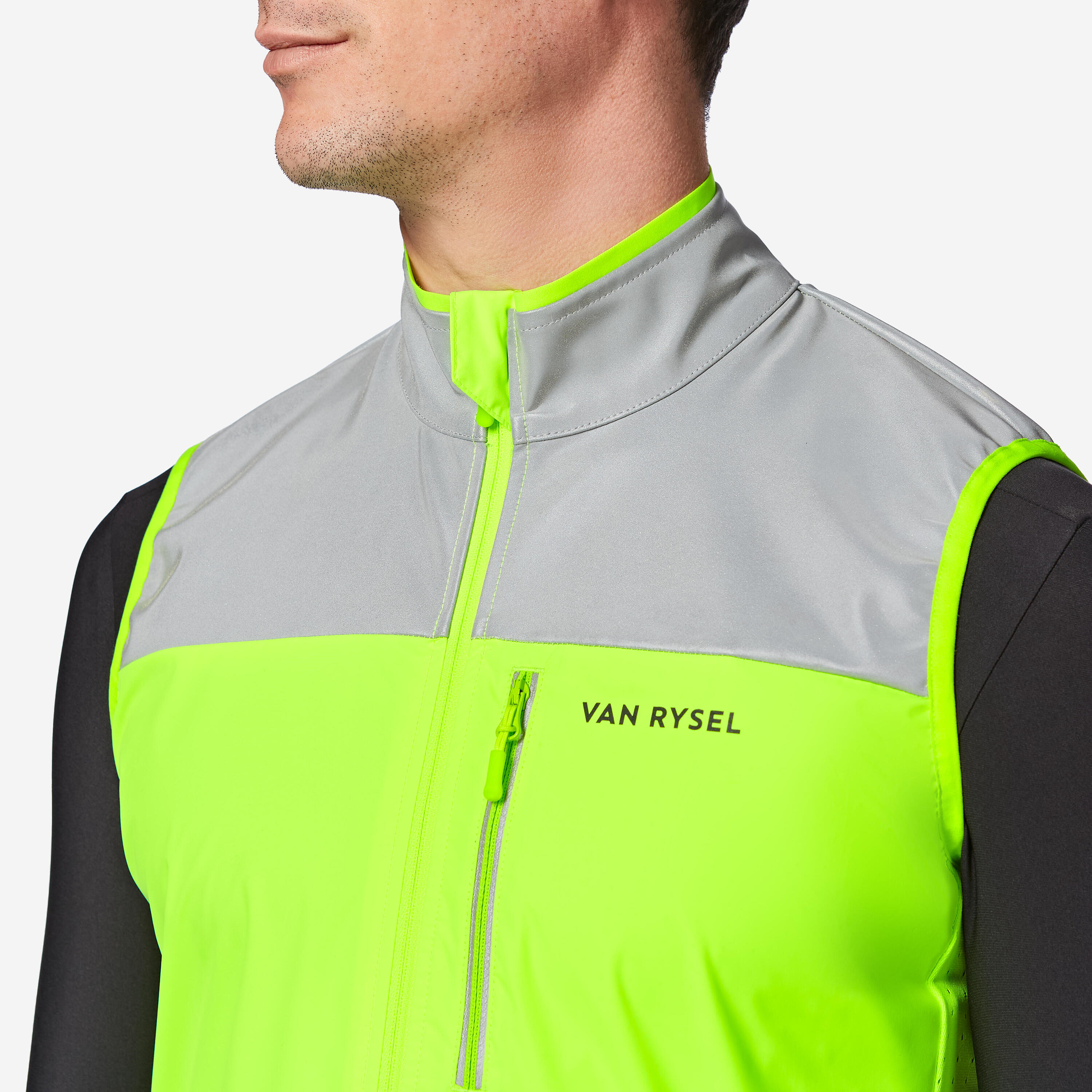Men's Hi-Viz Cycling Jacket EN17353 5/8