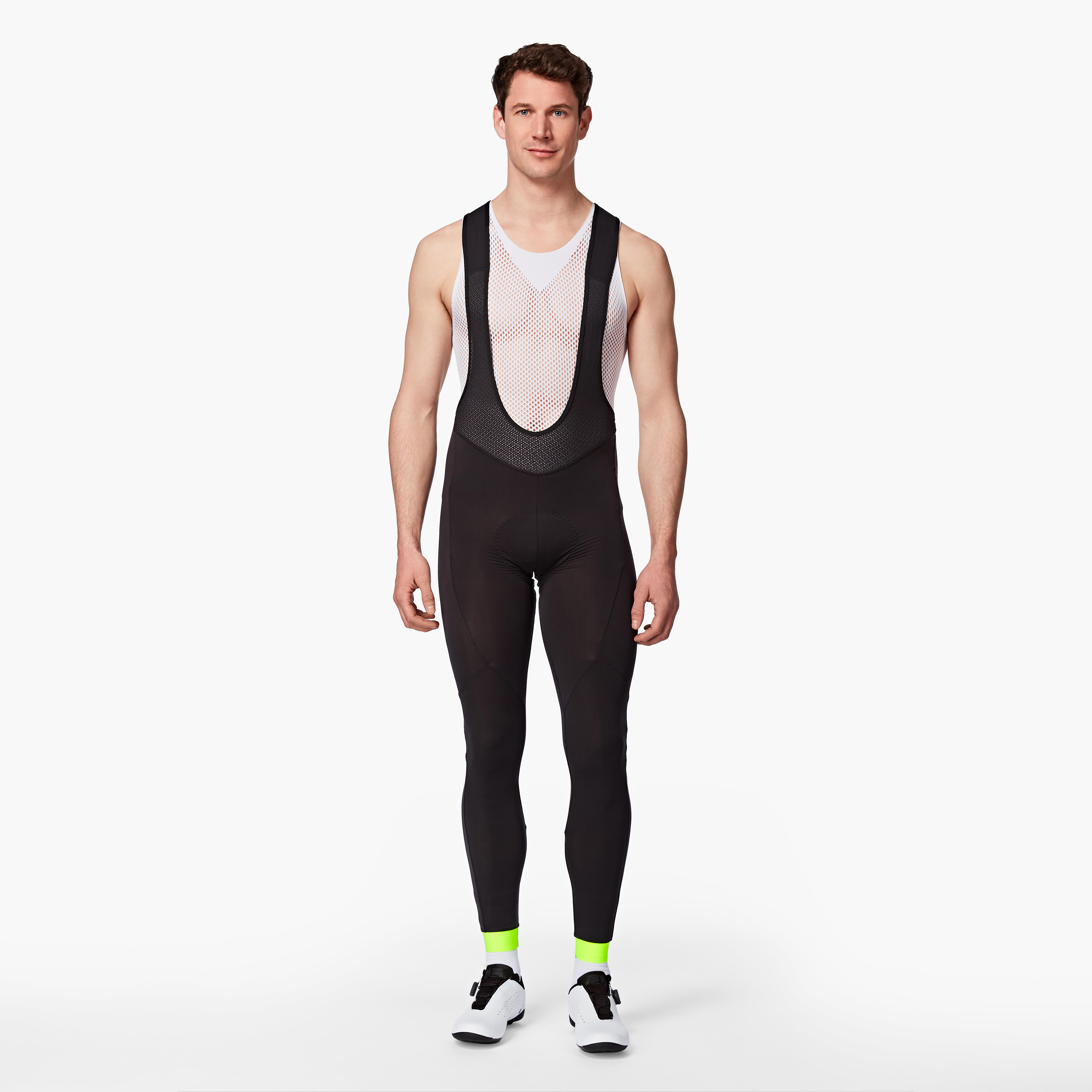 Decathlon UK VAN RYSEL Men's Winter Cycling Bib Tights Rc100 | FREE Click & Collect at Stores and Asda. 365 Days return available.
