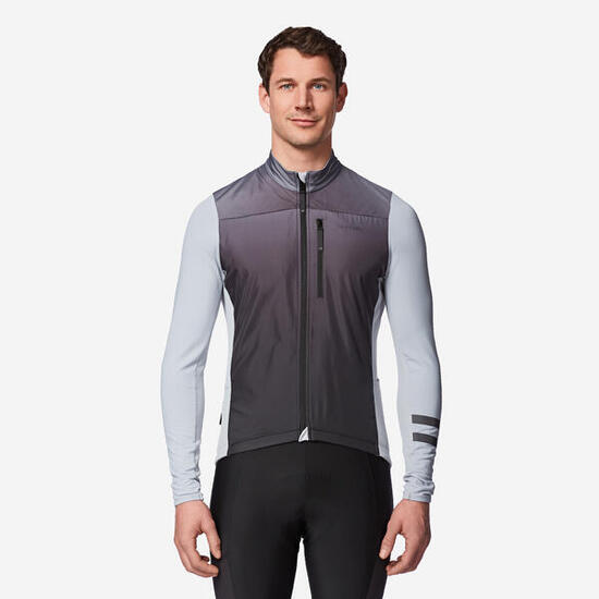 Maillot Ciclismo Carretera EDR Hombre Manga Larga Entretiempo