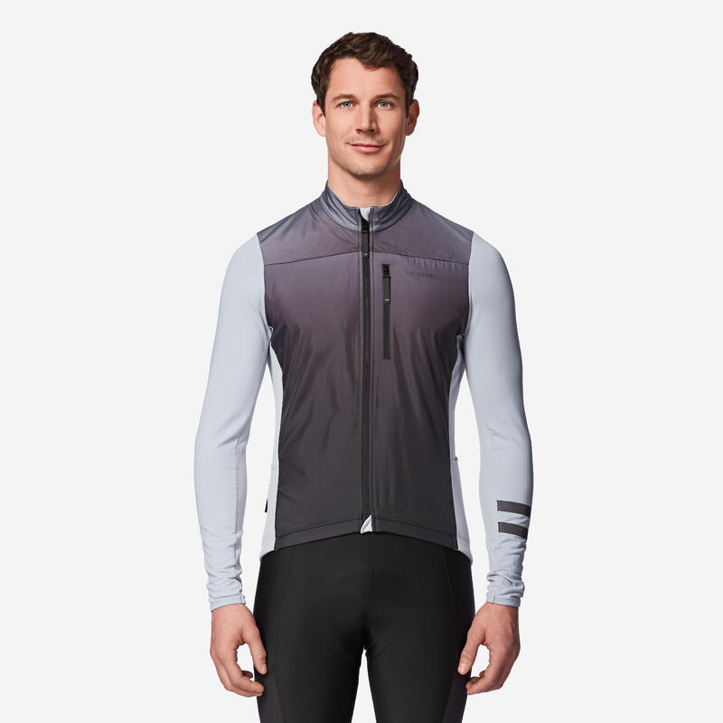 Maillot vélo route manches longues mi-saison homme EDR VAN RYSEL