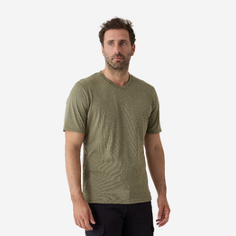 T-shirt Manches courtes respirant 100 homme vert clair