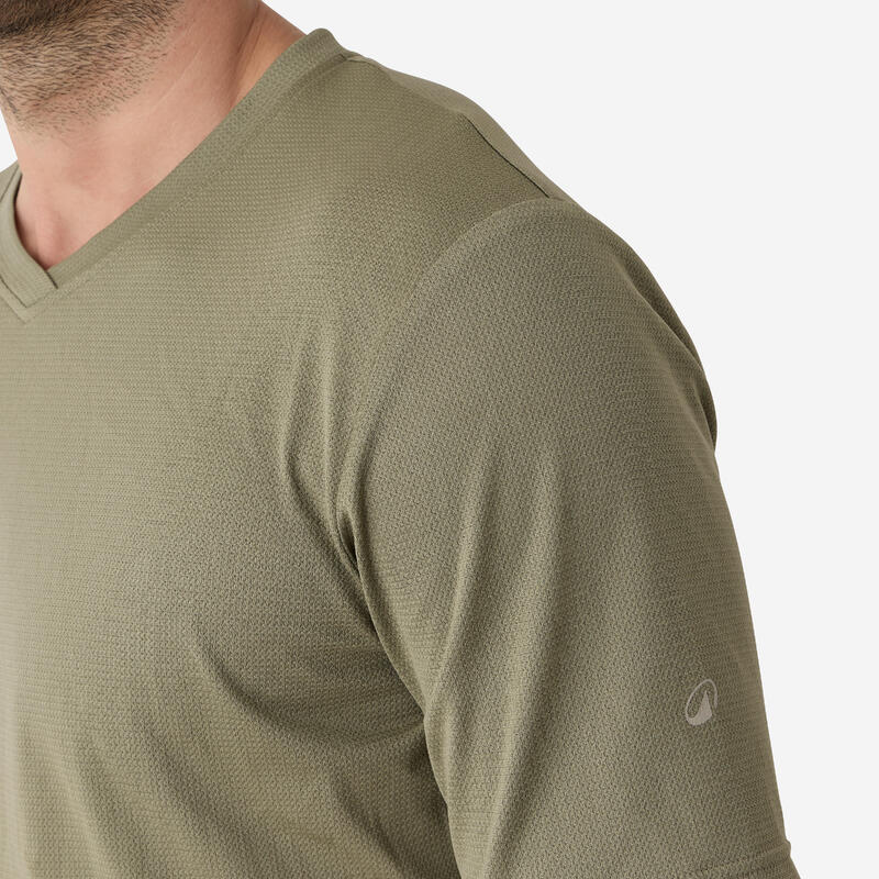 Tricou 100 Respirant Verde deschis Bărbați