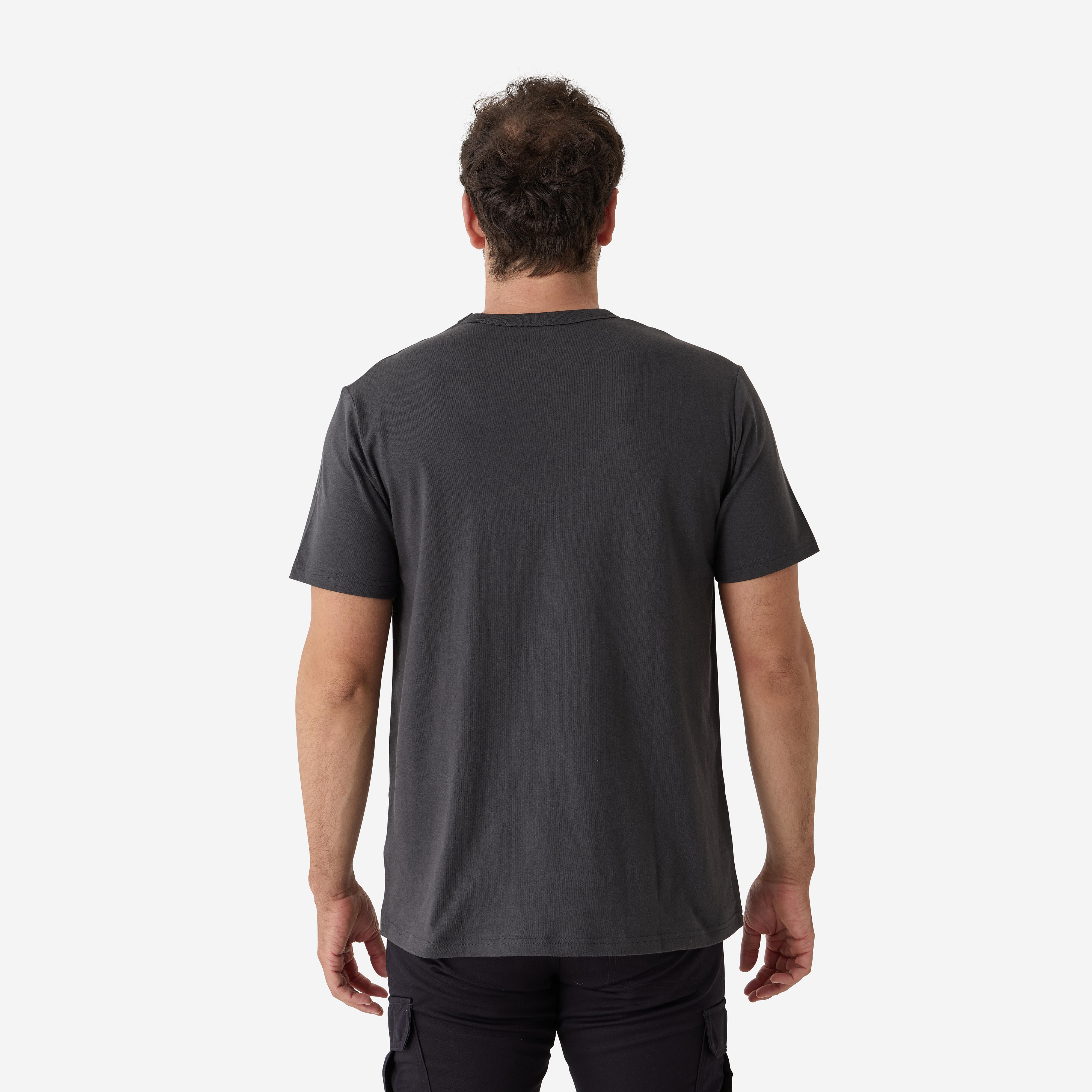 Resistant T-Shirt - 100 Grey - SOLOGNAC