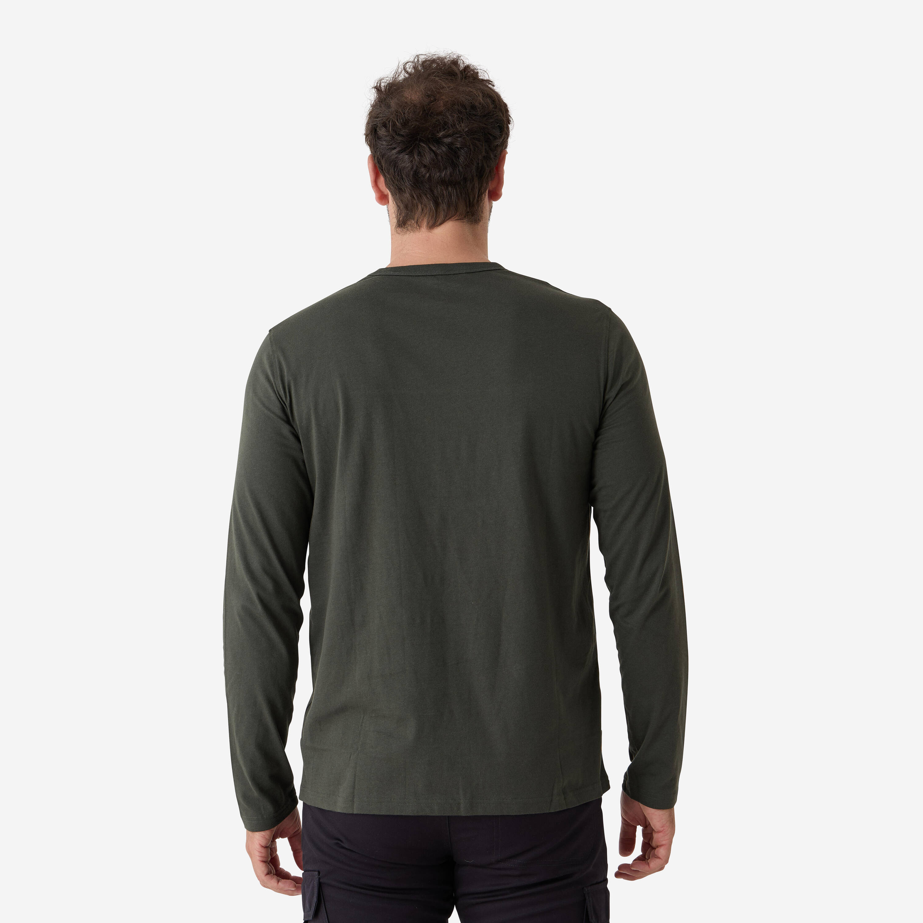 T-SHIRT LONG SLEEVED DURABLE 100 GREEN -  2