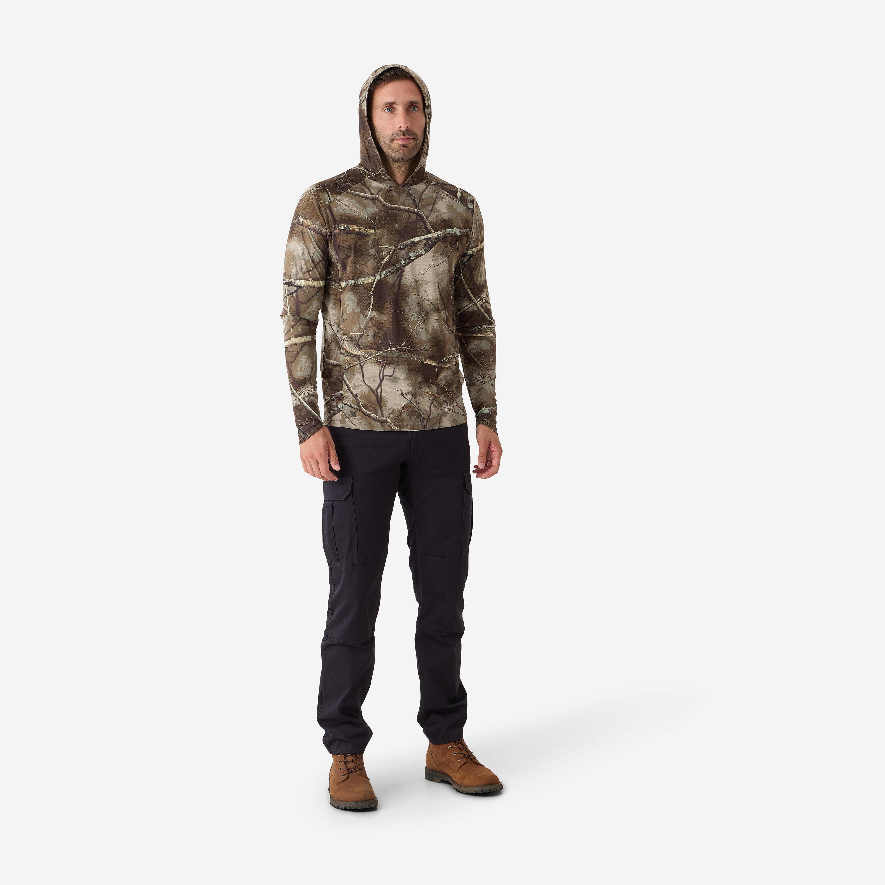 T-shirt chasse manches longues anti-UV (UPF 50+) Treemetic 5/11