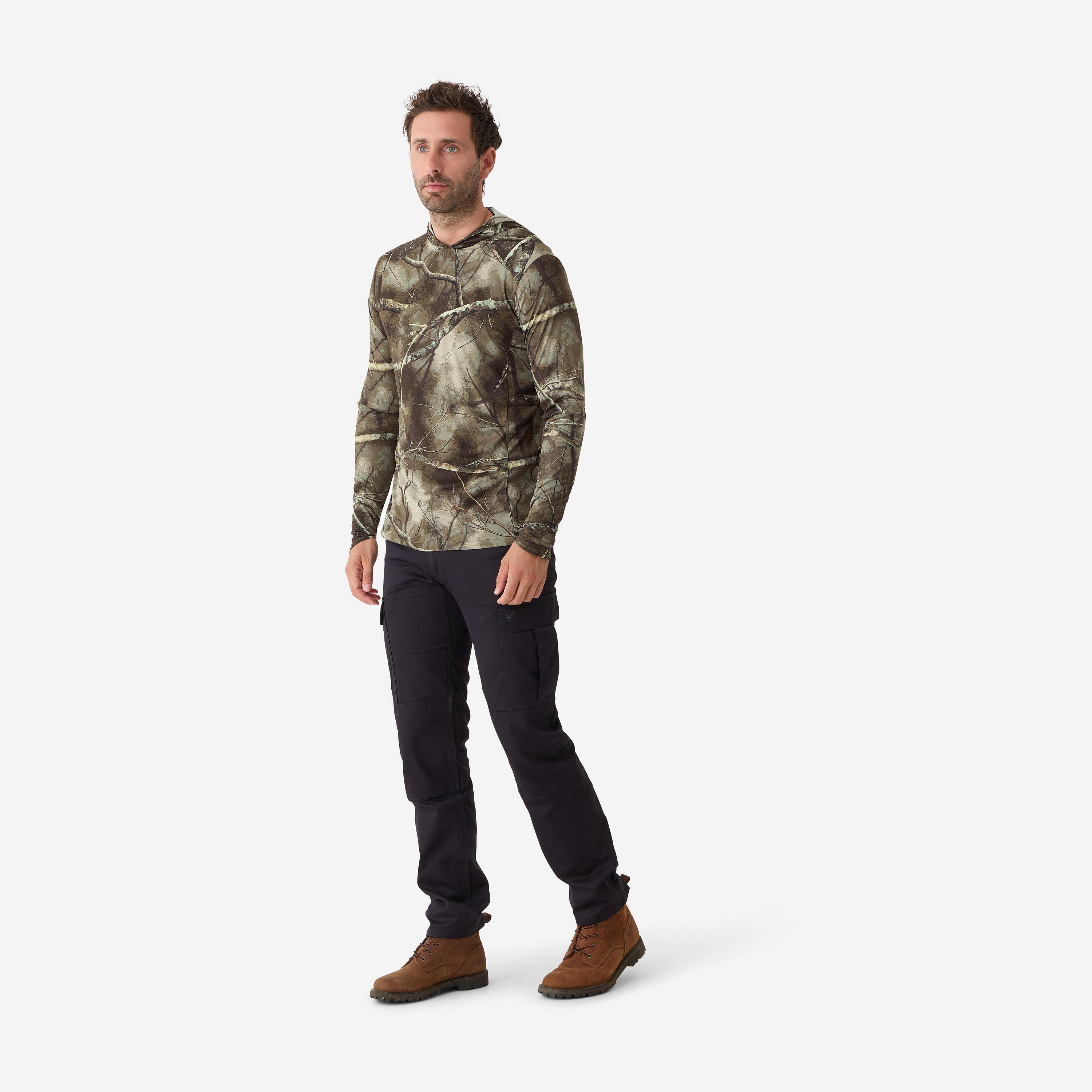 T-shirt chasse manches longues anti-UV (UPF 50+) Treemetic 6/11