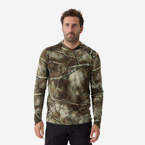 Camiseta Caza Solognac Treemetic Anti-UV (UPF 50+) Manga Larga
