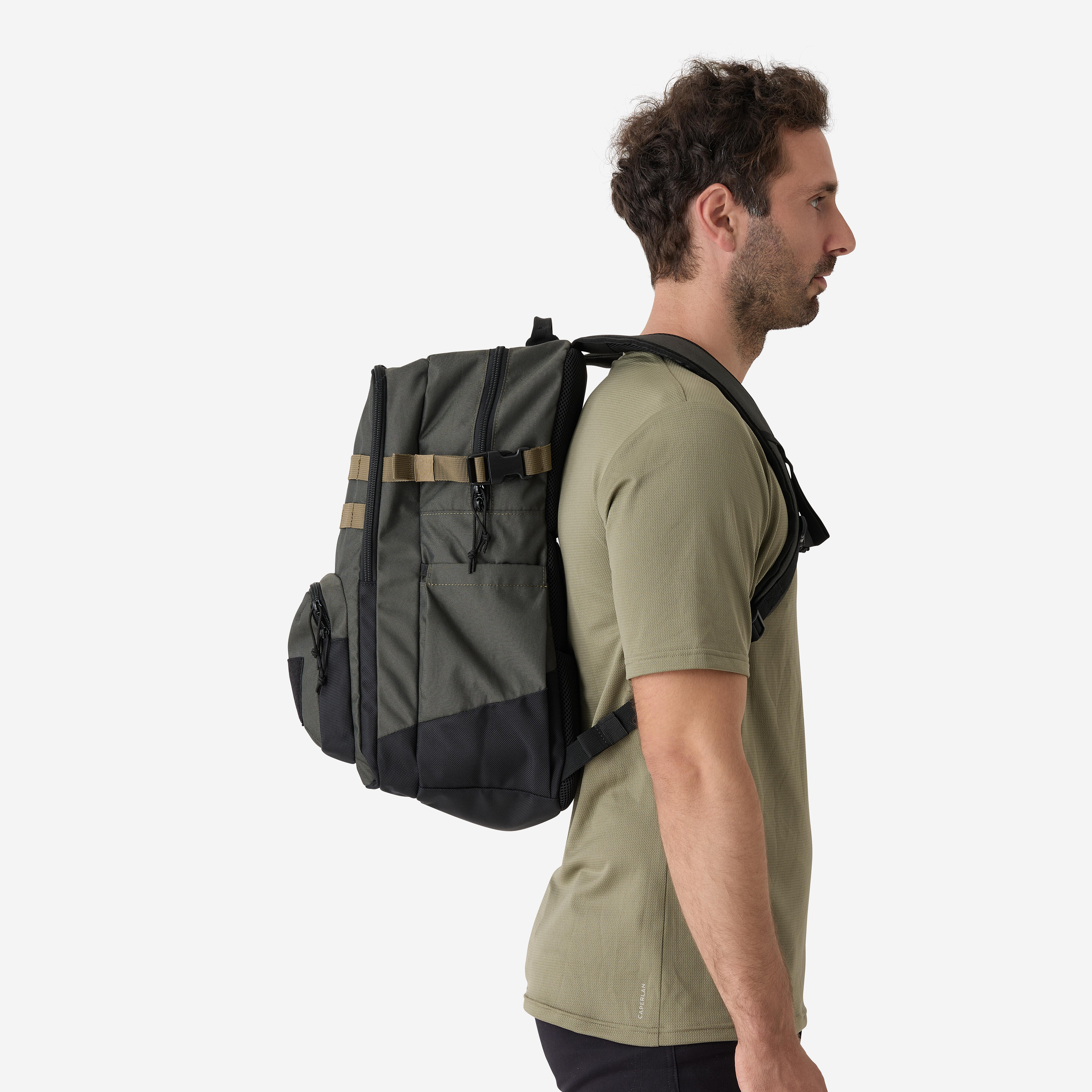 Backpack 30L Tactical Wild 100 Khaki - CAPERLAN