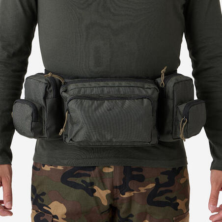 Мисливська поясна сумка X-Access 7 л темно-зелена