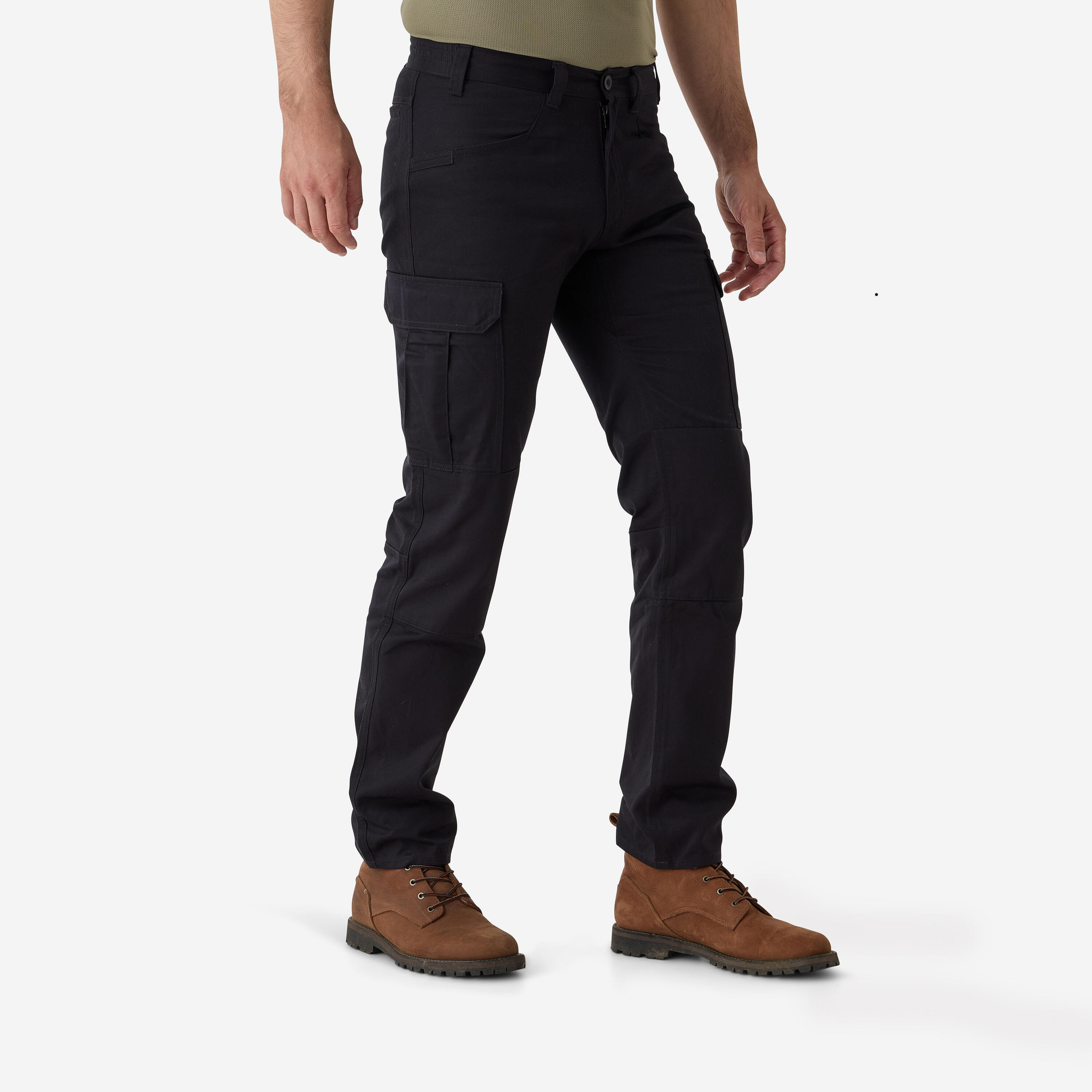 SOLOGNAC Pantalons Solognac Steppe 500 Adult Negre Bossa Resistents