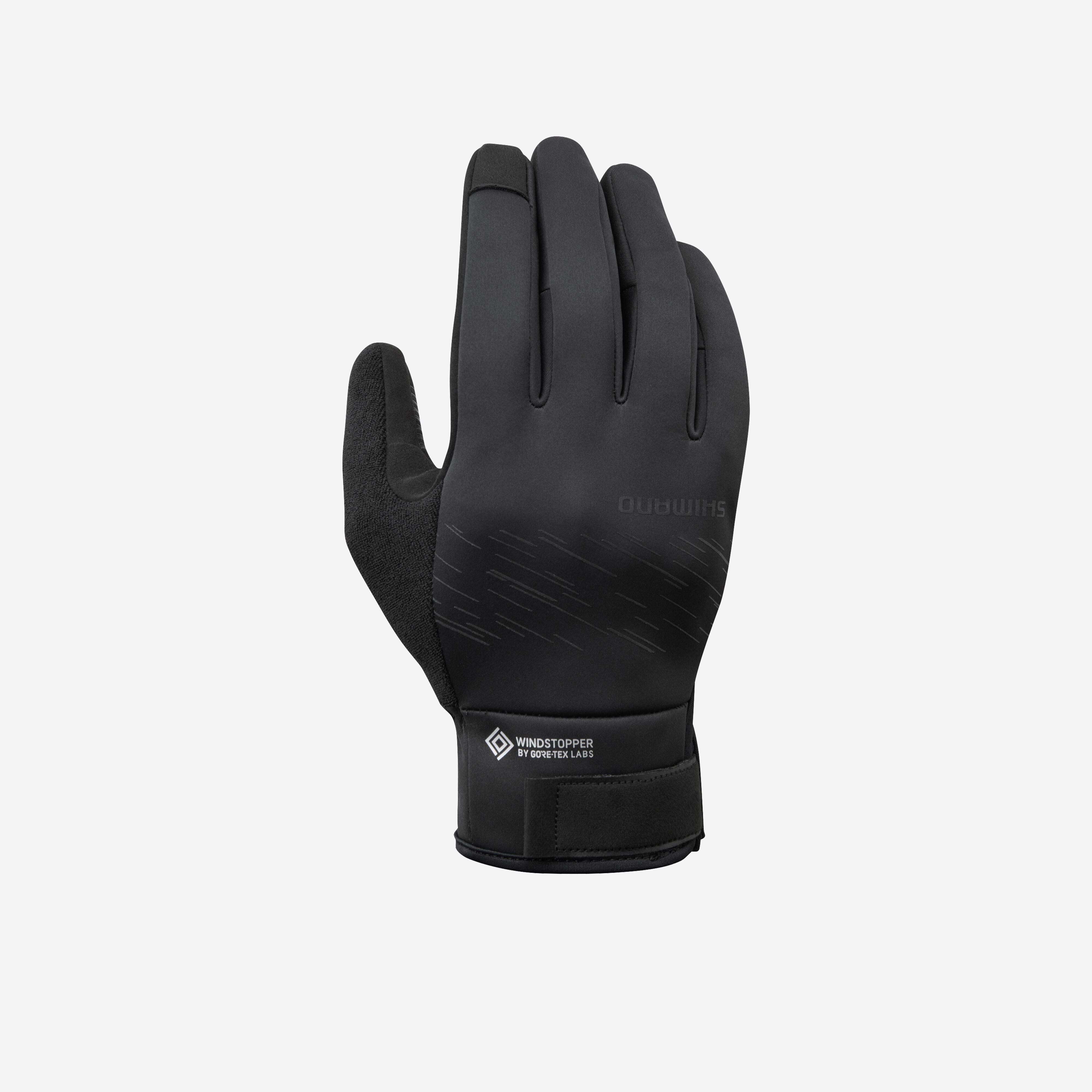 SHIMANO Cyklistické rukavice Windstopper® Gore-Tex Labs S