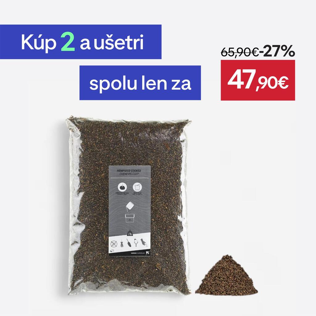 Partikel na lov kapra – konopné semeno (varené) 5 kg vrecko