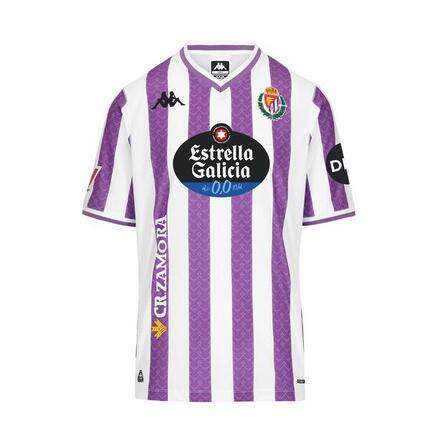 Camiseta Real Valladolid Adulto 1a equipación temporada 25/26. KAPPA