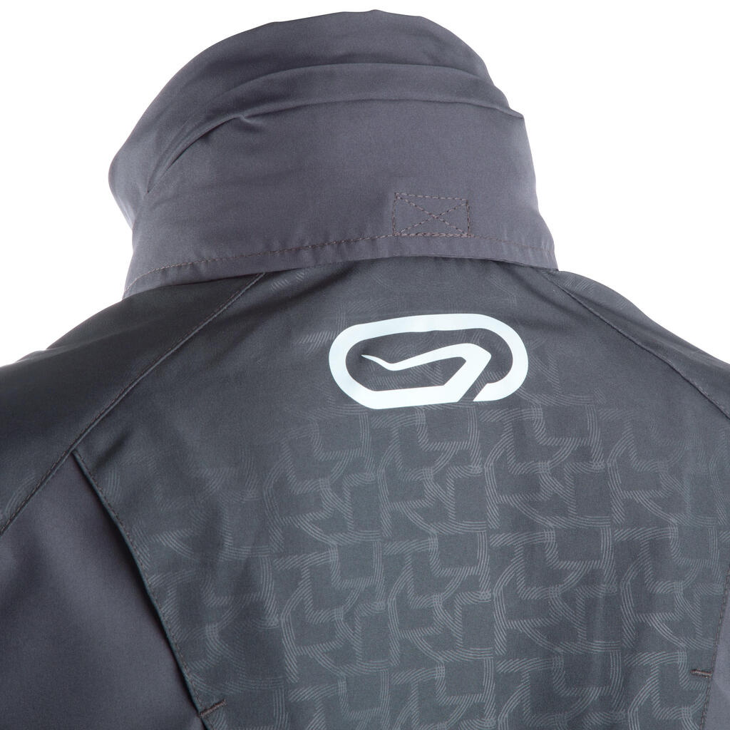 Laufjacke Windjacke Ekiden Damen grau