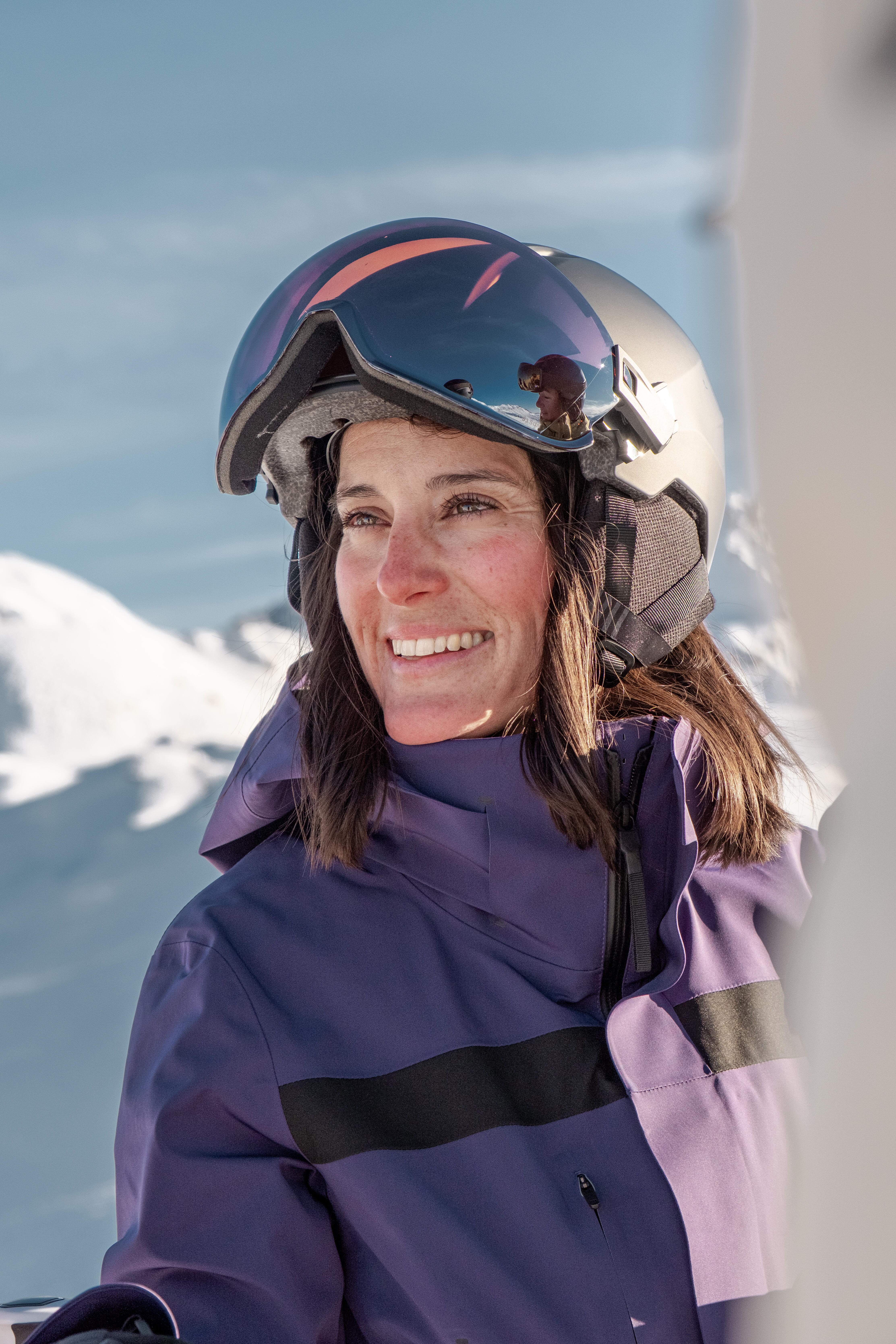 Casque de ski avec visière - PST 550 - QUECHUA