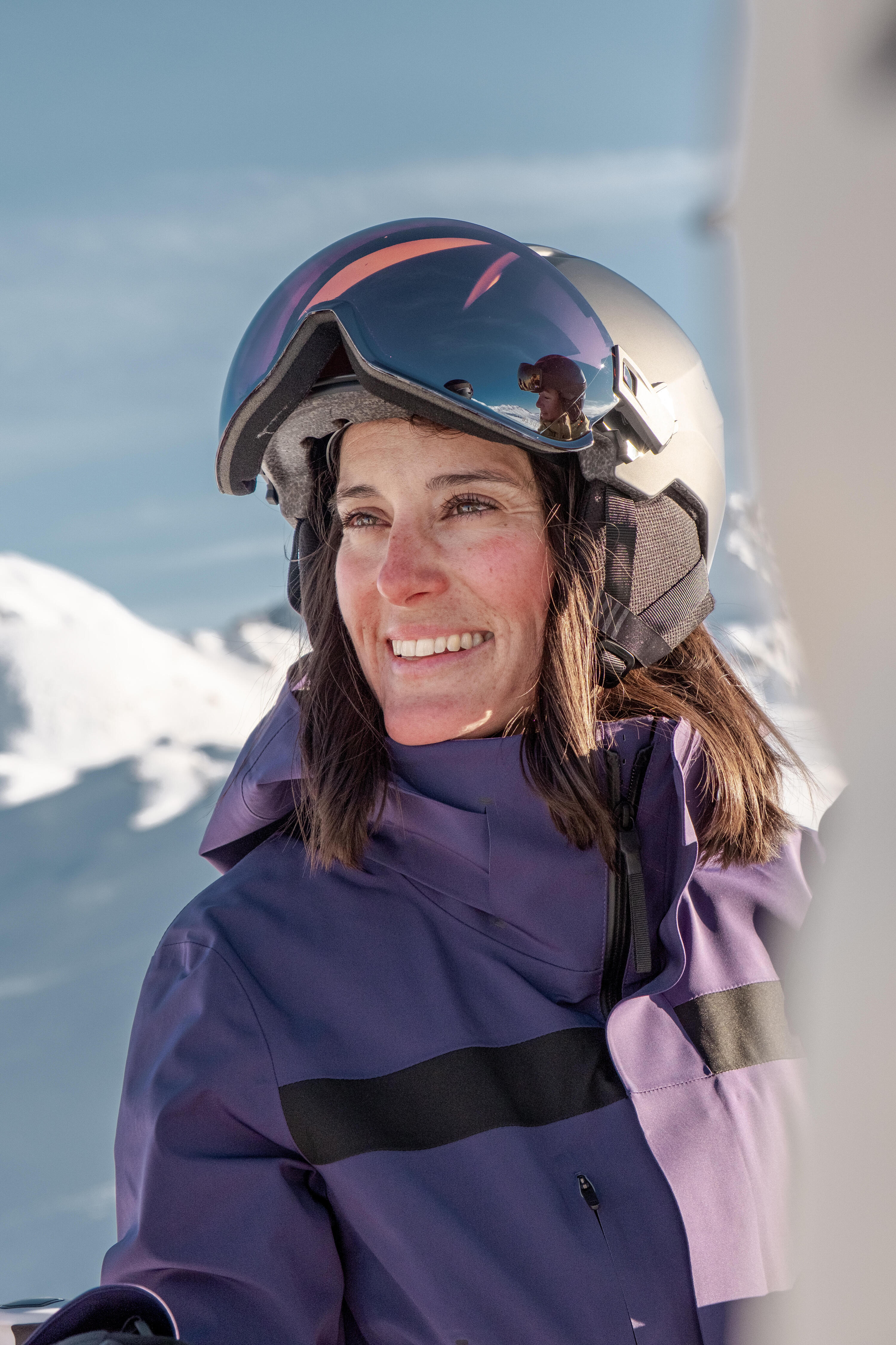 Casque de ski avec visière - PST 550 12/26