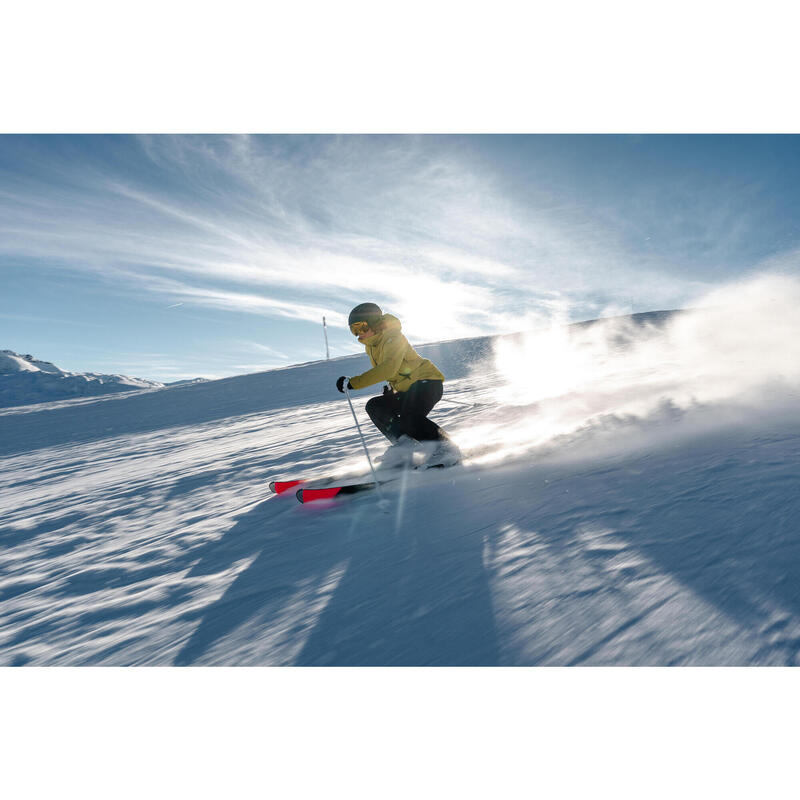 Dámská hřejivá lyžařská a snowboardová bunda 500 Warm