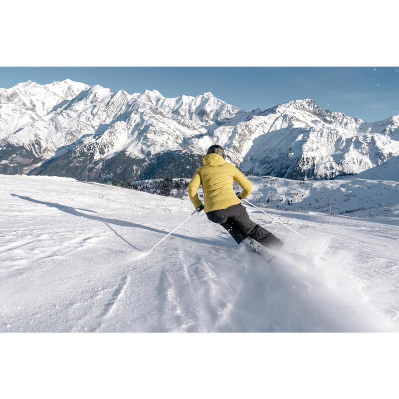 Dámská hřejivá lyžařská a snowboardová bunda 500 Warm