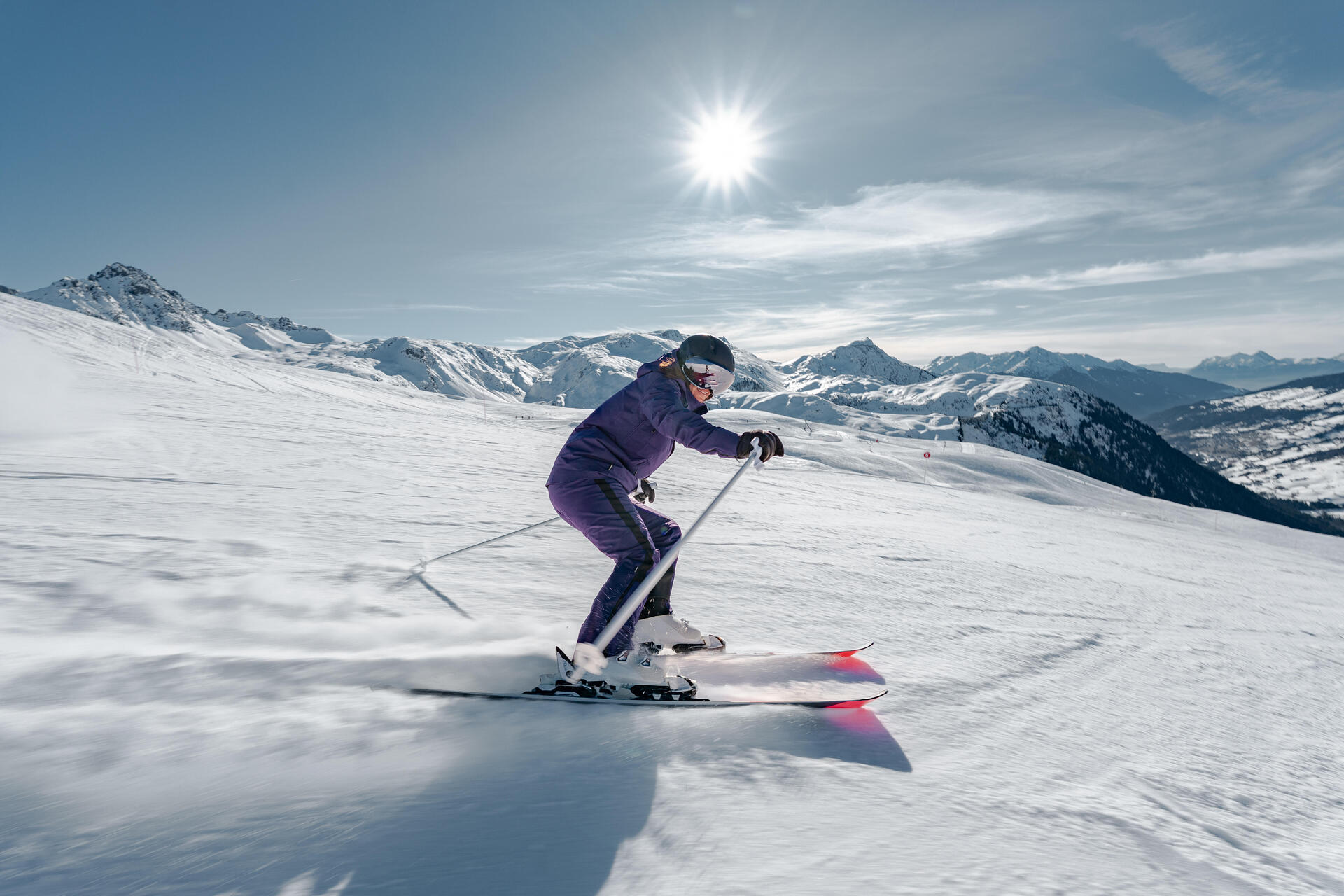 Ski de piste intermédiaire decathlon