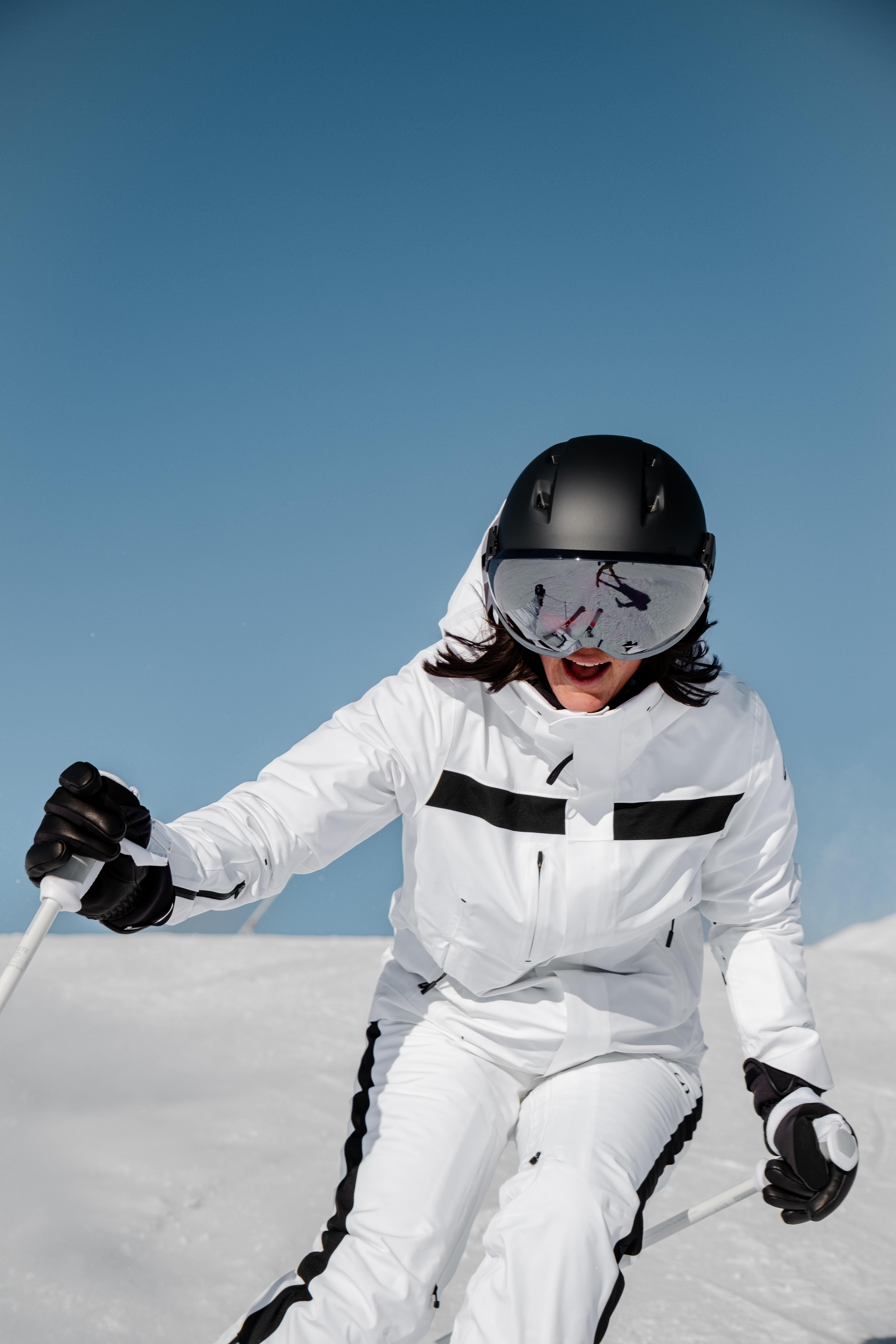 Casque de ski avec visière - PST 550 - QUECHUA