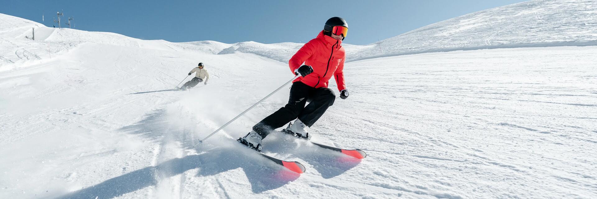 Encerar e afiar bem os skis - título