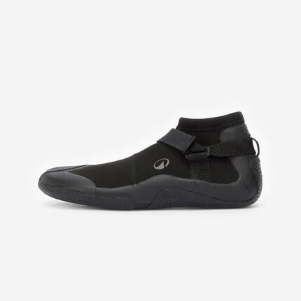 Buty niskie surfingowe Decathlon 100 z naturalnego kauczuku 3 mm