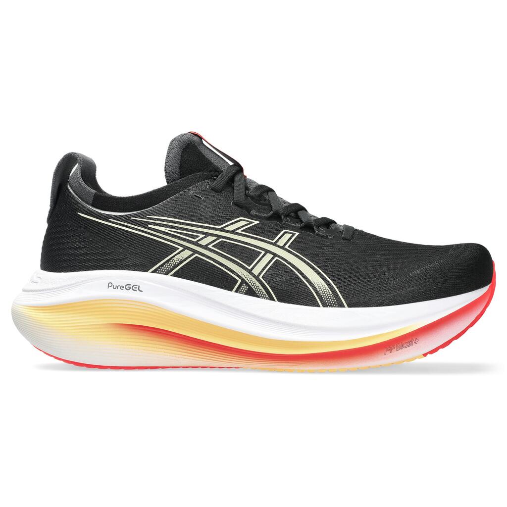 Laufschuhe Herren Asics - Gel-Nimbus 27 schwarz/orange