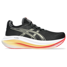 CHAUSSURE DE RUNNING HOMME ASICS GEL-NIMBUS 27 NOIR/ARGENT/ORANGE