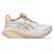 CHAUSSURE DE RUNNING FEMME ASICS GEL-NIMBUS 27 BLANC/BEIGE/ORANGE