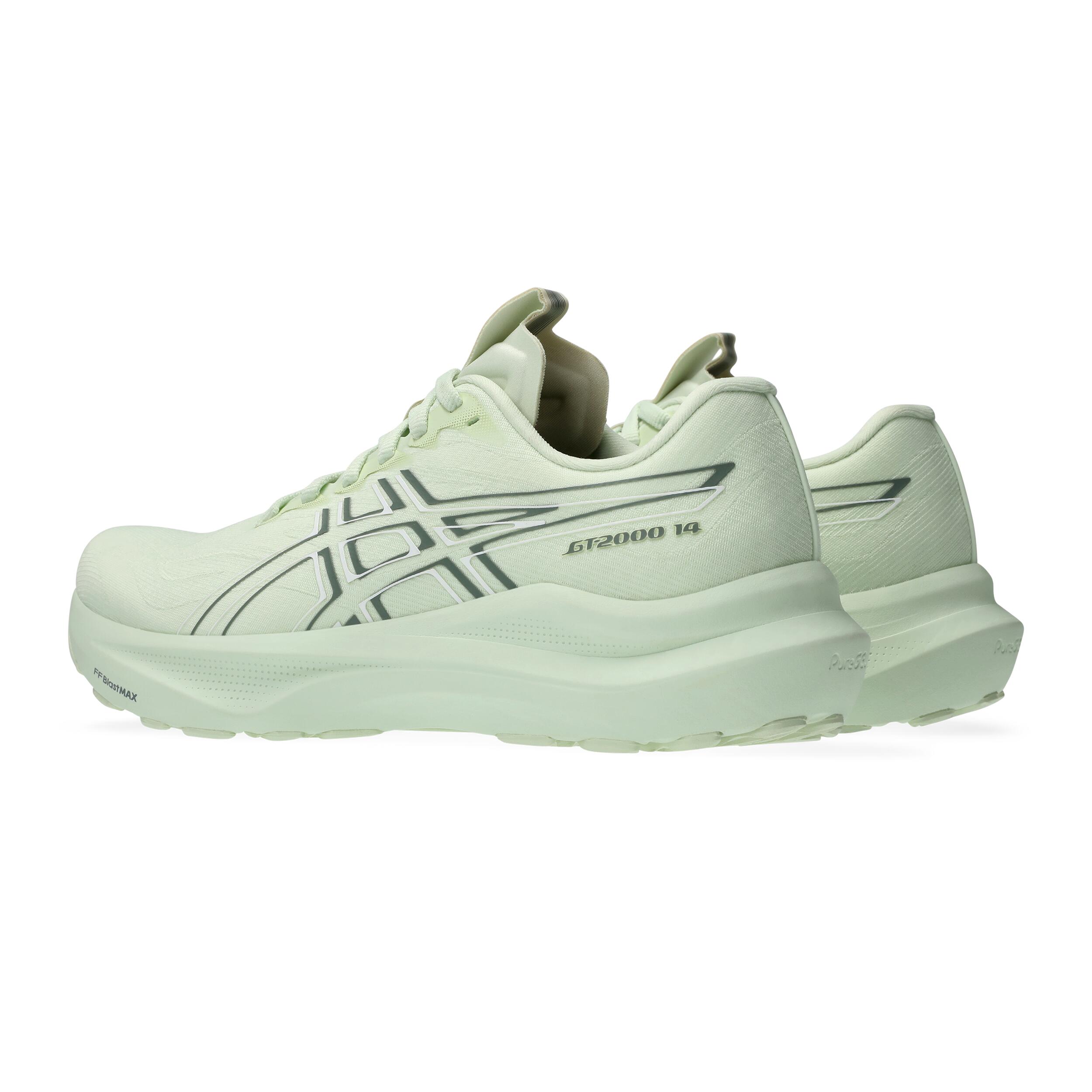 Laufschuhe Damen Asics - GT-2000 14 grün 4/7