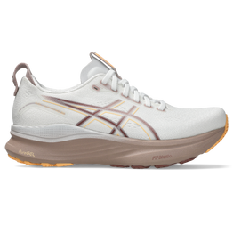 CHAUSSURE DE RUNNING FEMME ASICS GEL-KAYANO 32 BLANC/BORDEAUX/ORANGE
