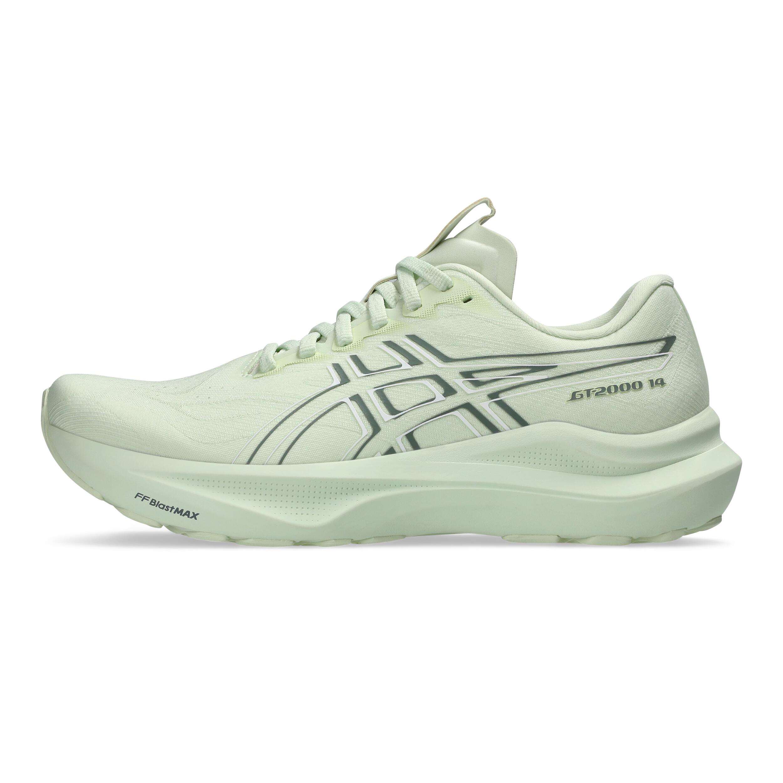 Zapatillas de Running Mujer, ASICS GT-2000 14 verde  2/7