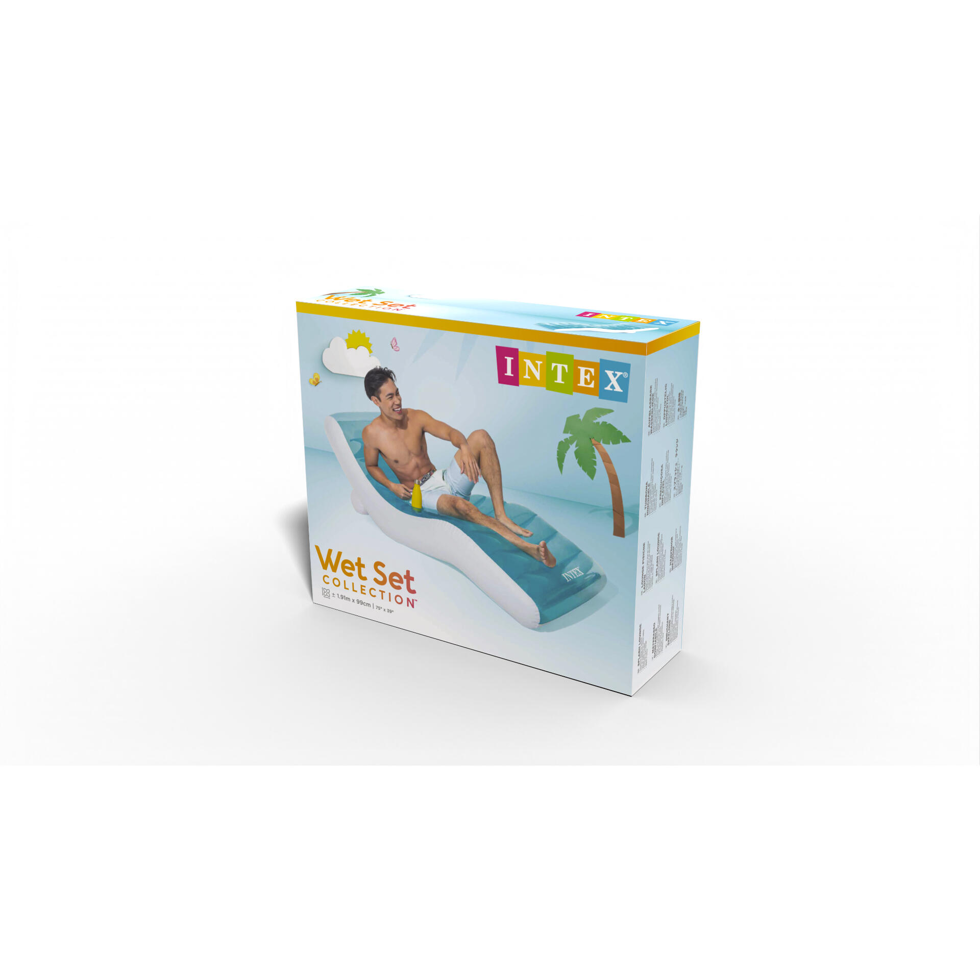 Inflatatble Pool Mat Intex Splash Lounge Inflatable Pool Mat - 75