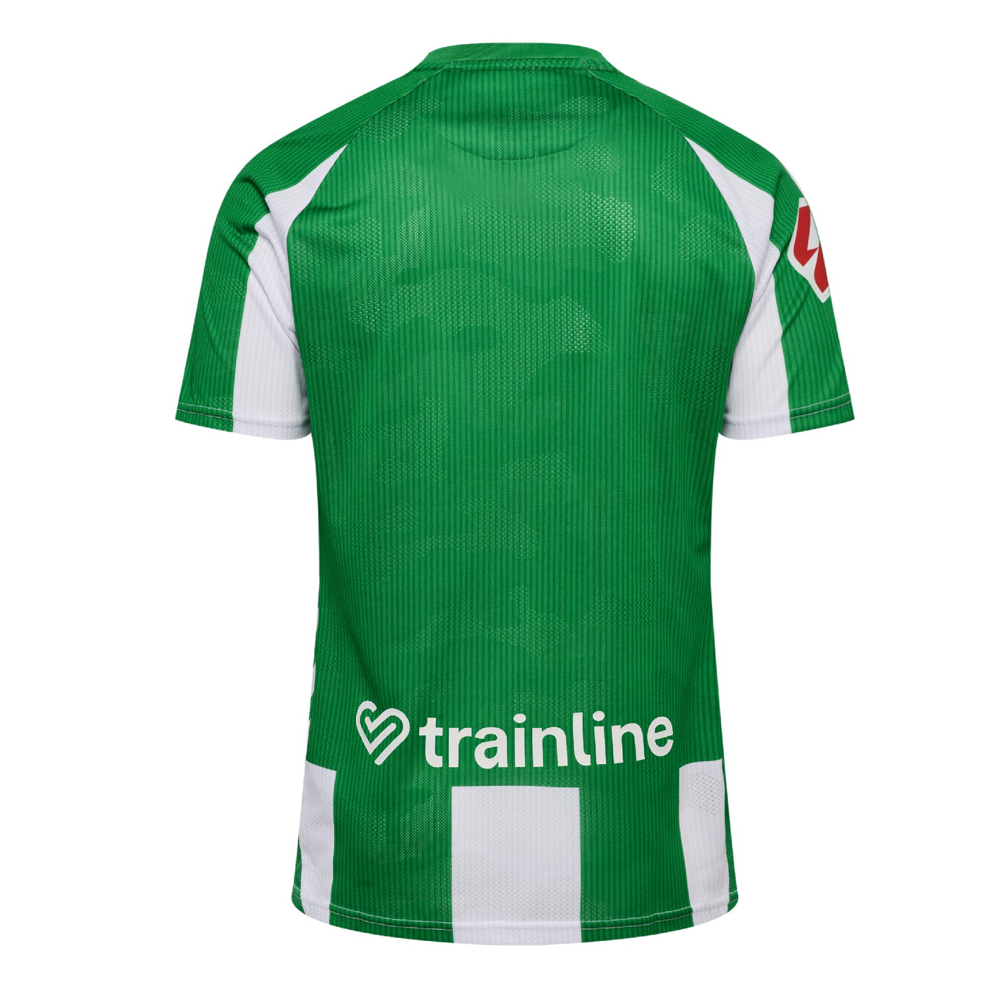 Camiseta Fútbol Primera Equipación Adulto 25/26. Real Betis Balompié. HUMMEL 2/3