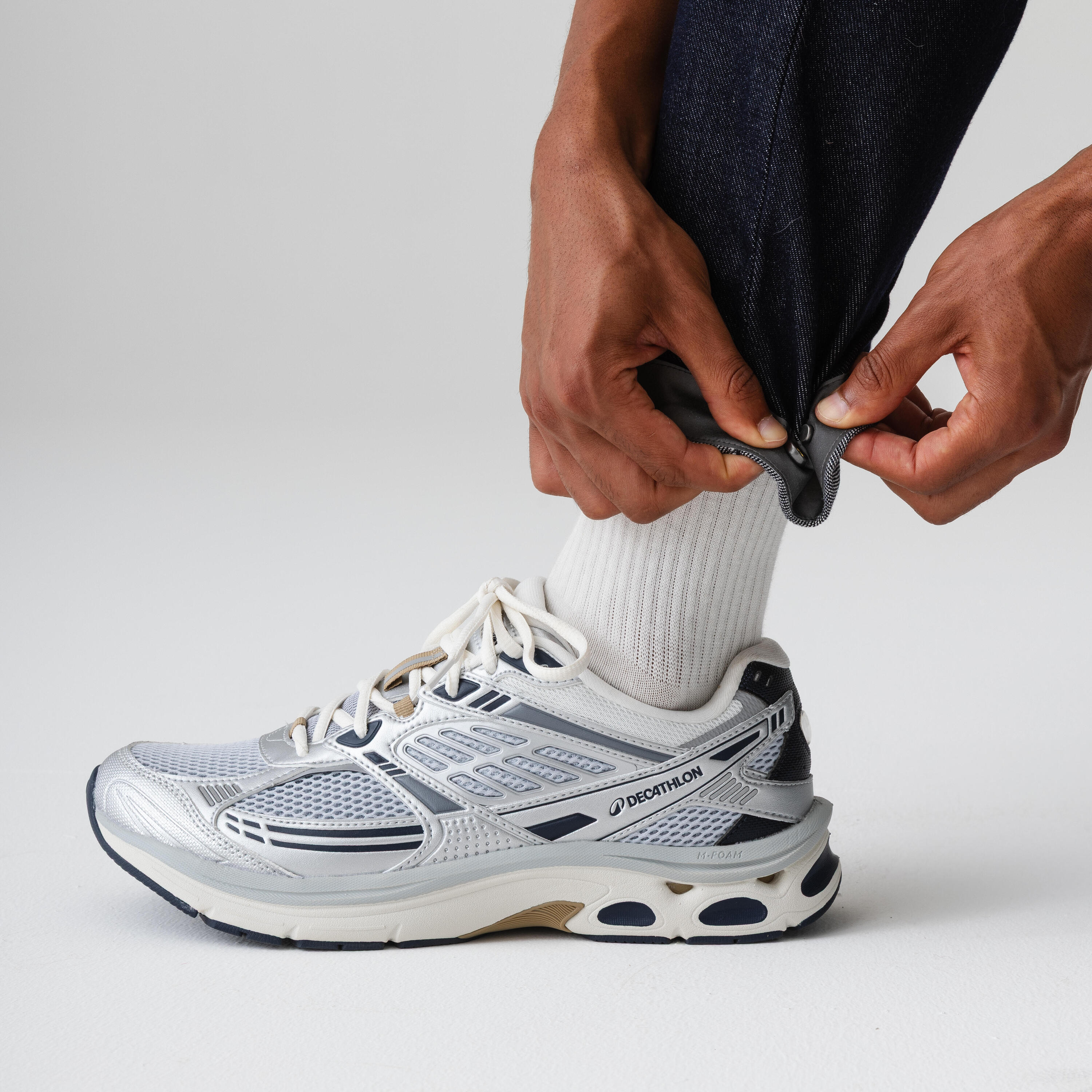 Fietsjeans voor heren Regular Cordura 6/20
