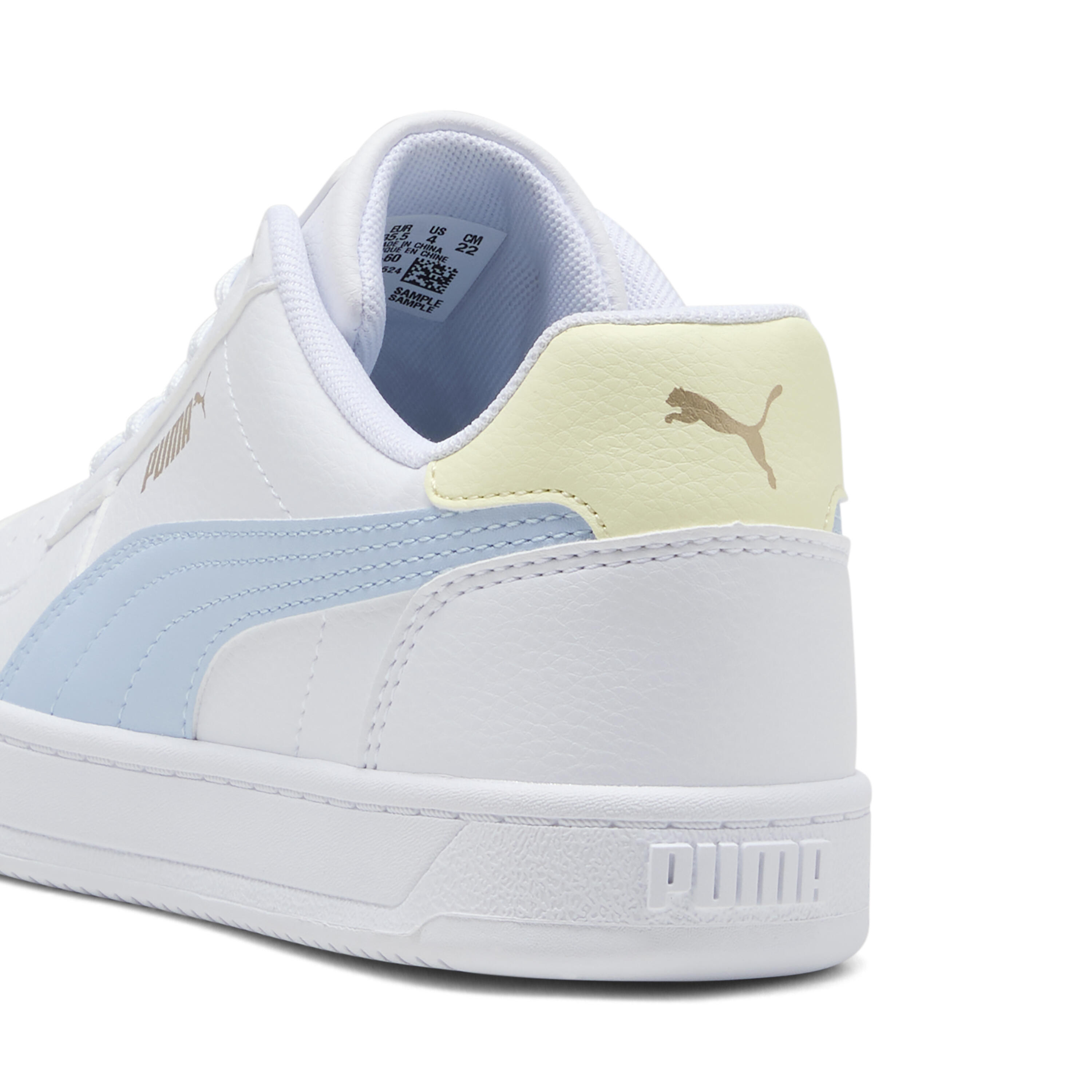 Sapatilhas Puma Caven Criança 2.0 Jr - Branco - Azul 5/12