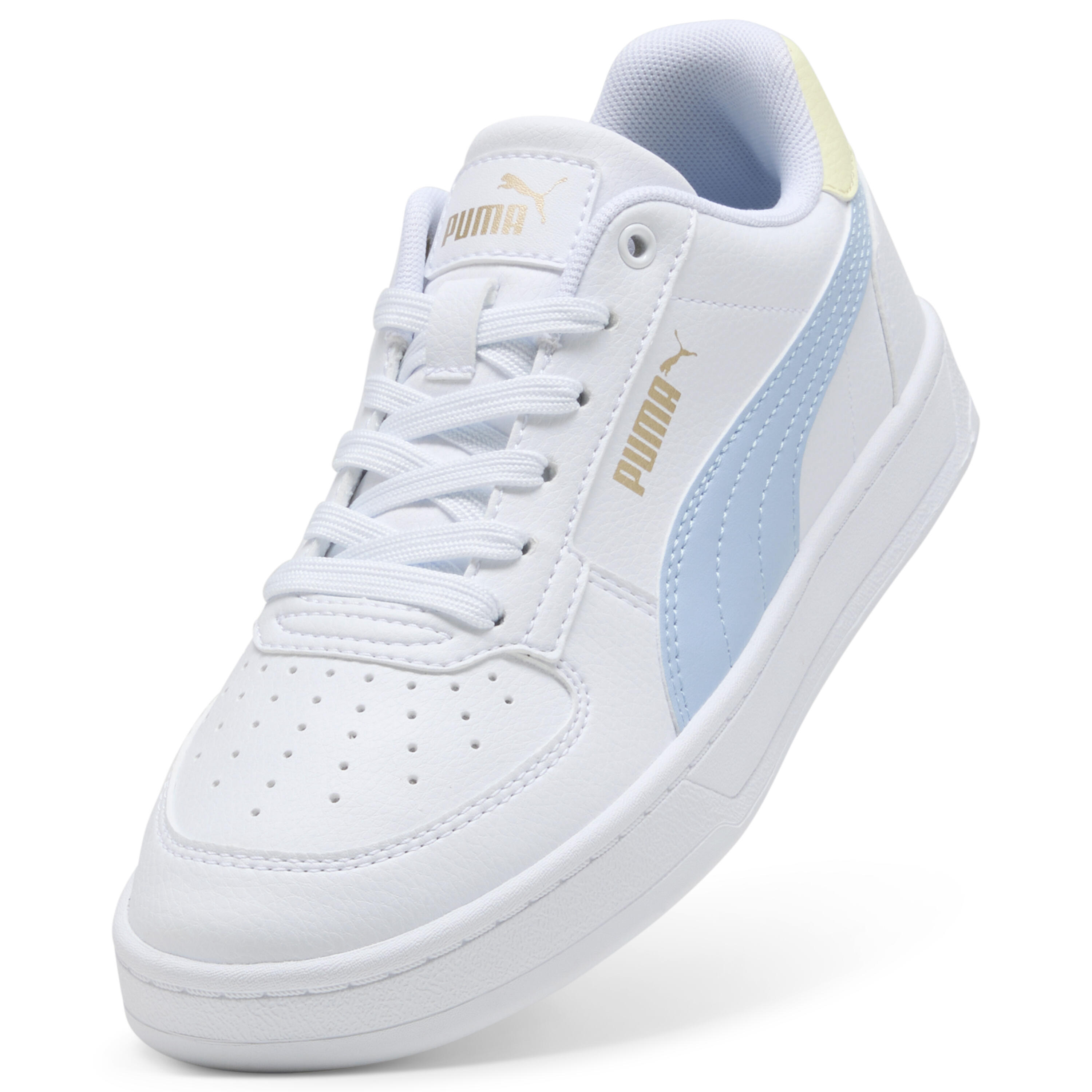 Sapatilhas Puma Caven Criança 2.0 Jr - Branco - Azul 3/12