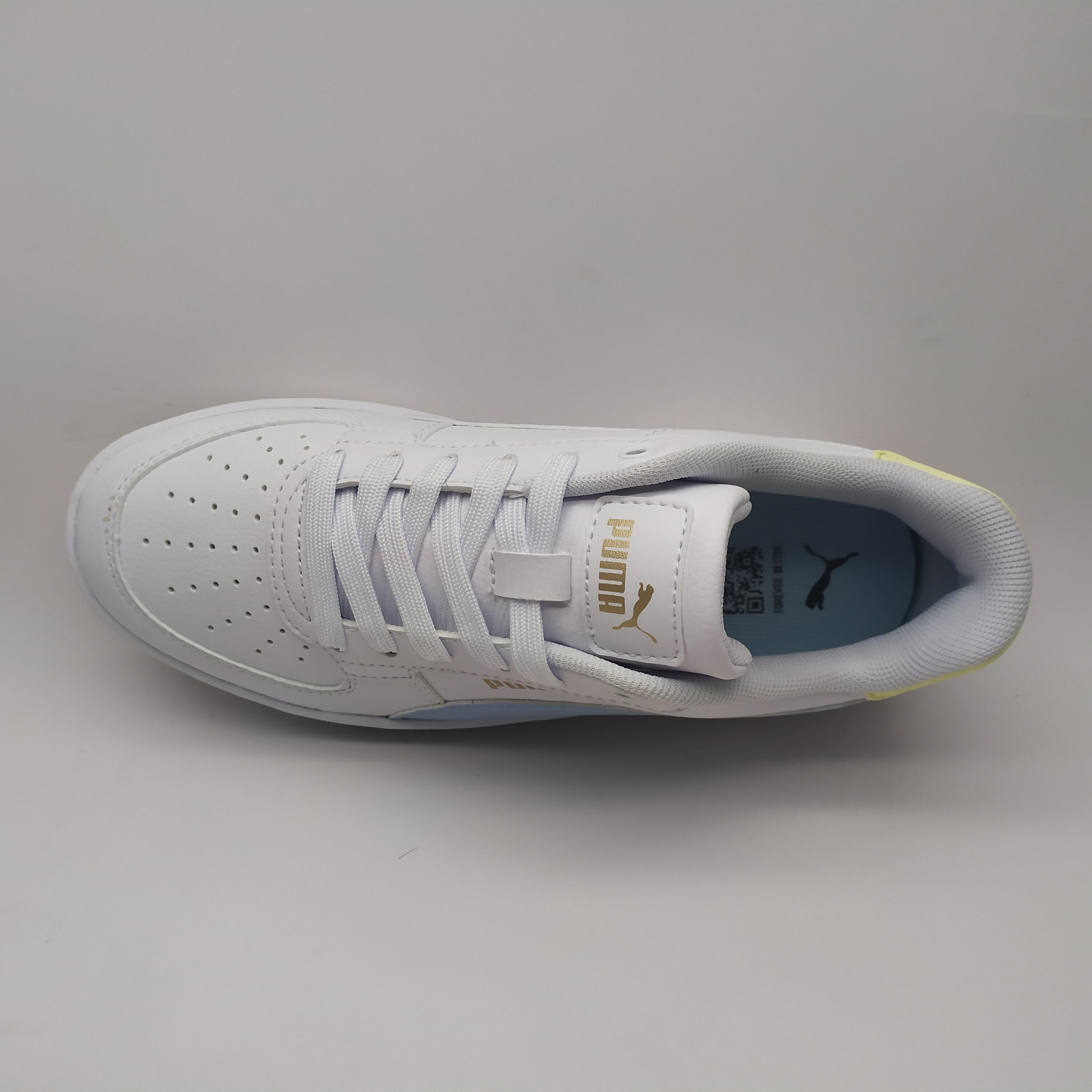 Sapatilhas Puma Caven Criança 2.0 Jr - Branco - Azul 9/12