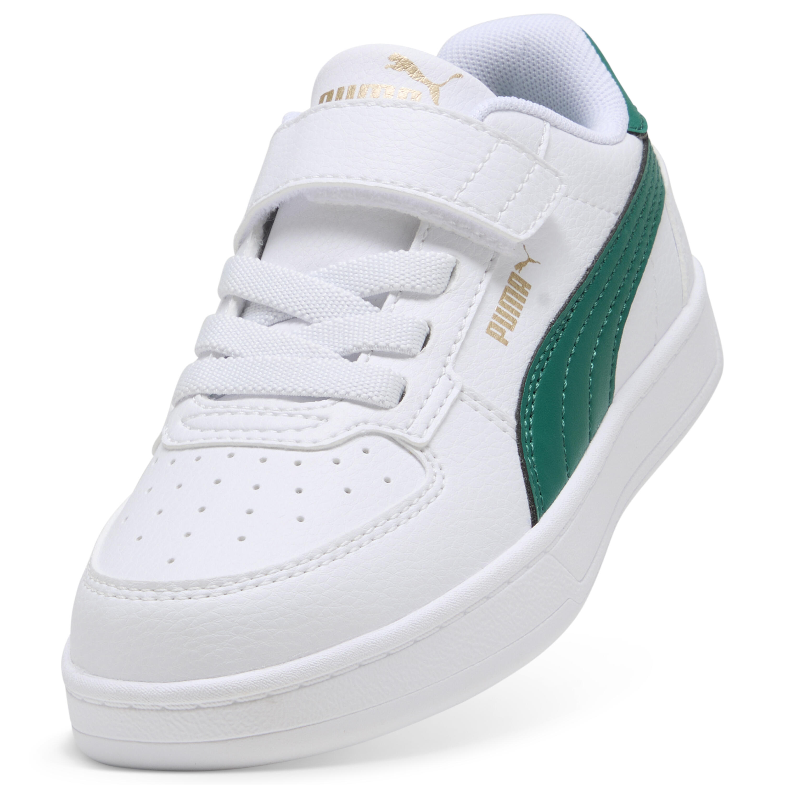 Sapatilhas Puma Caven Criança 2.0 AC+ PS - Branco - Verde 5/11