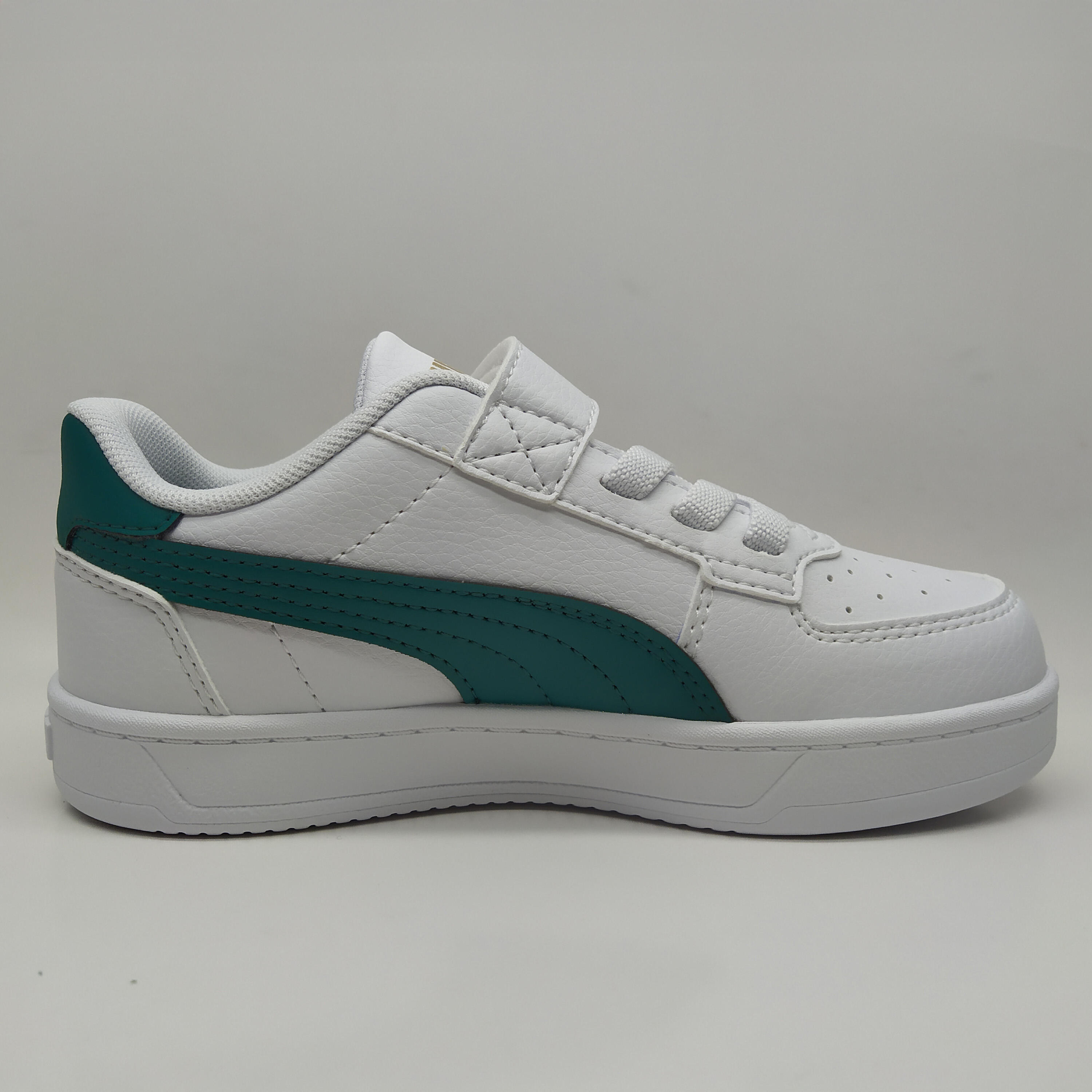 Sapatilhas Puma Caven Criança 2.0 AC+ PS - Branco - Verde 7/11