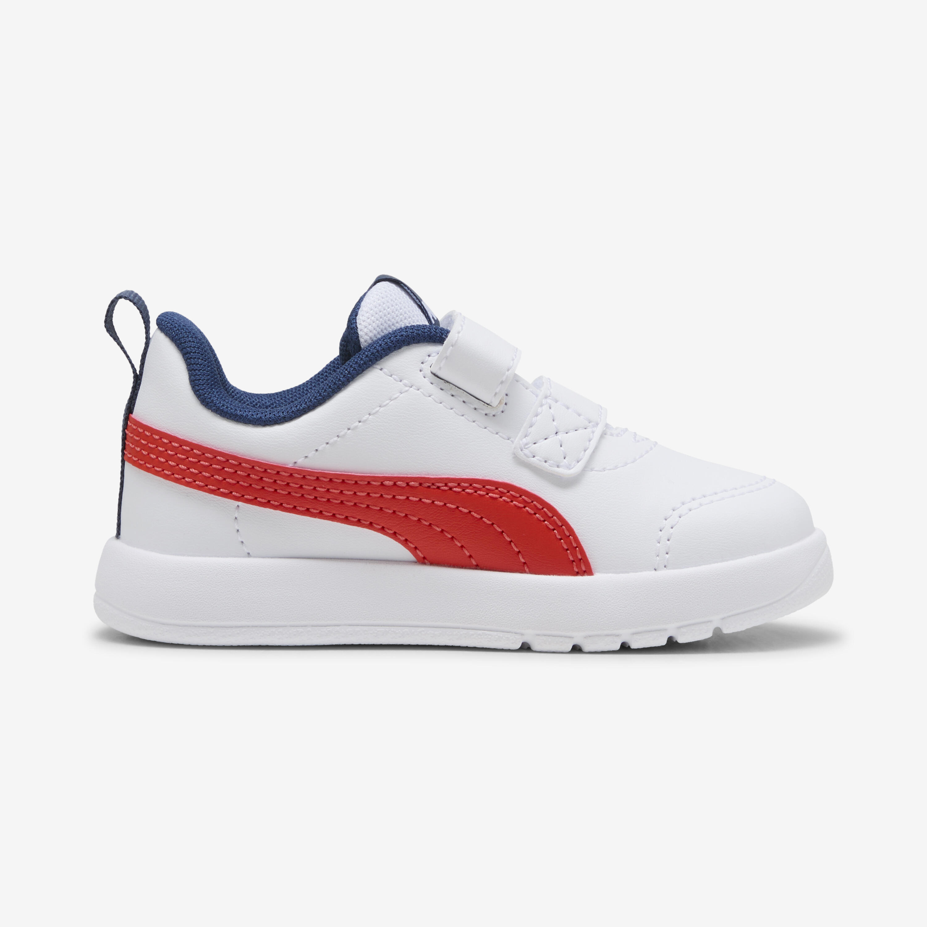 Sapatilhas Bebé PUMA  Branco Vermelho Azul Persa Courtflex V3 4/10
