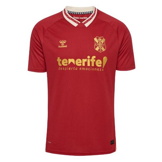 Camiseta segunda equipación 25-26 CD TENERIFE Adulto. HUMMEL