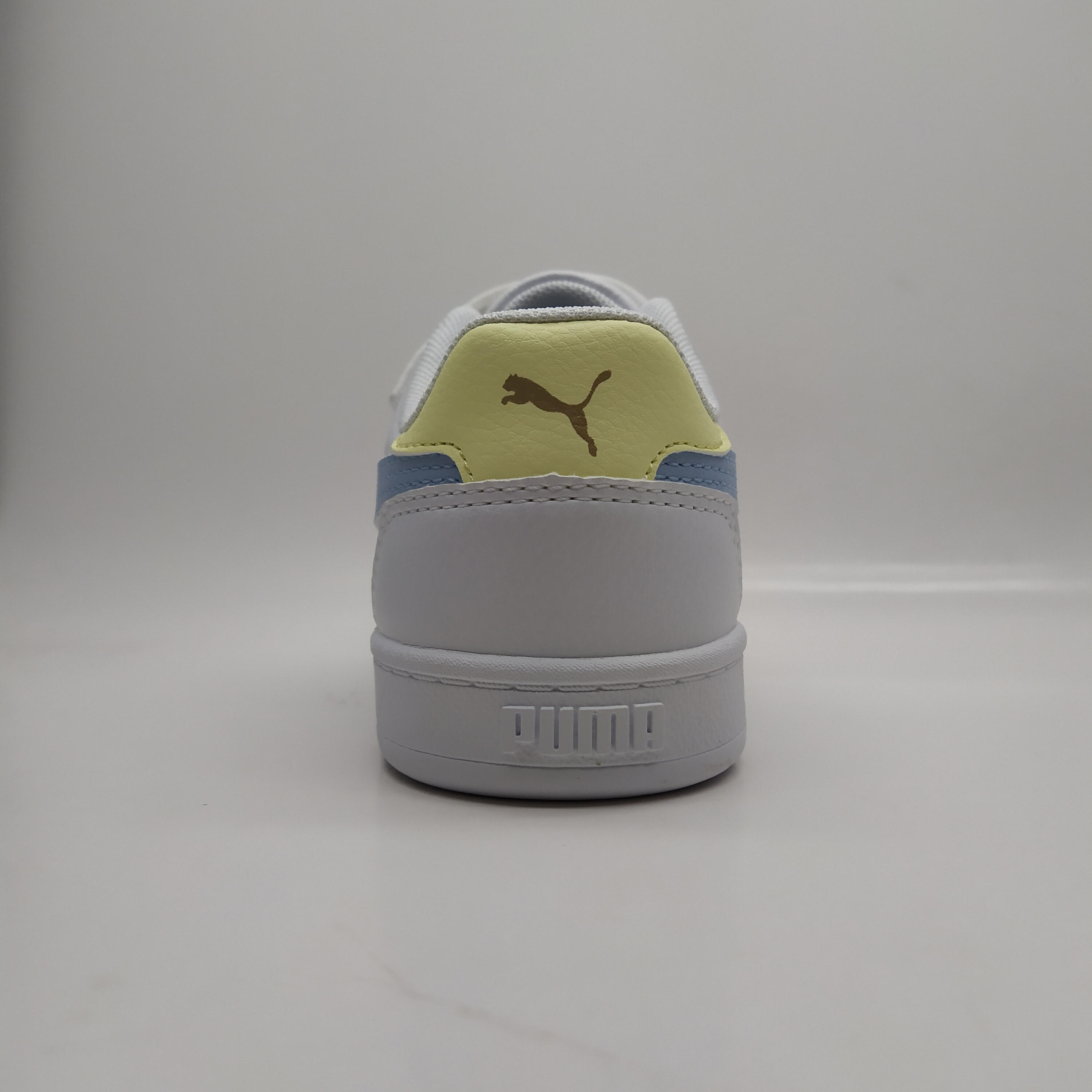 Sapatilhas Puma Caven Criança 2.0 AC+ PS - Branco Azul Amarelo 10/10
